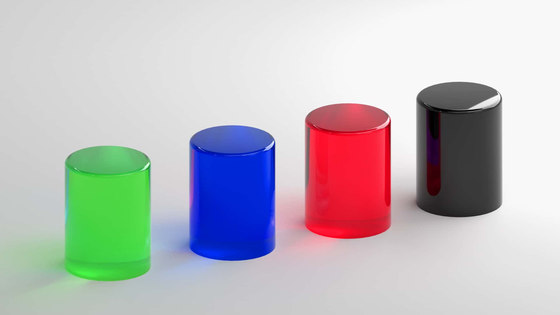 Glass Cylinder Caustics